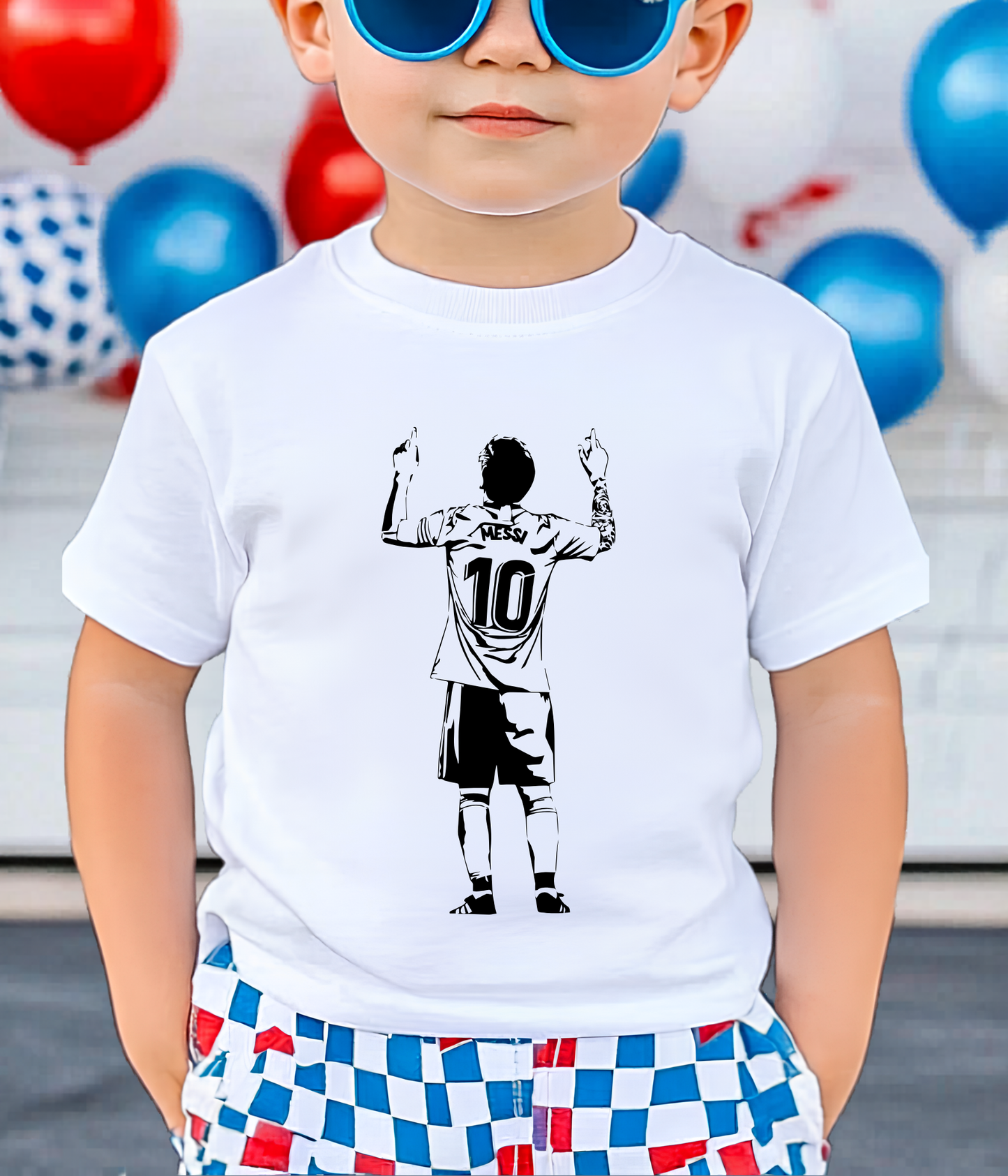 FIFA World Cup 2026 Lionel Messi Iconic Sky Celebration Graphic Tee (physical)