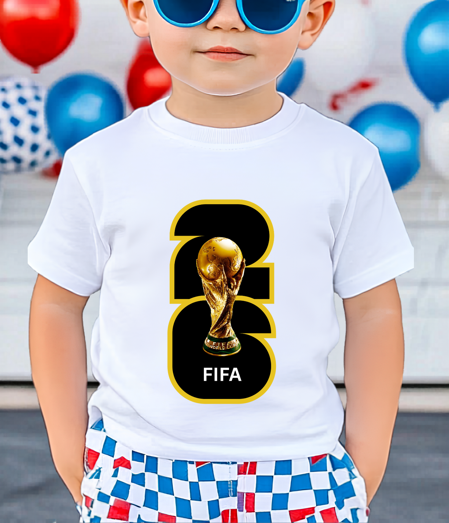FIFA World Cup 2026 Trophy Bold Number Graphic Sweatshirt (physical)