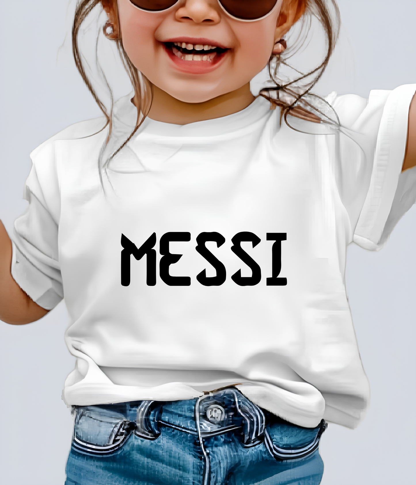 FIFA World Cup 2026 Lionel Messi Stylized Bold Text Graphic Tee (physical)
