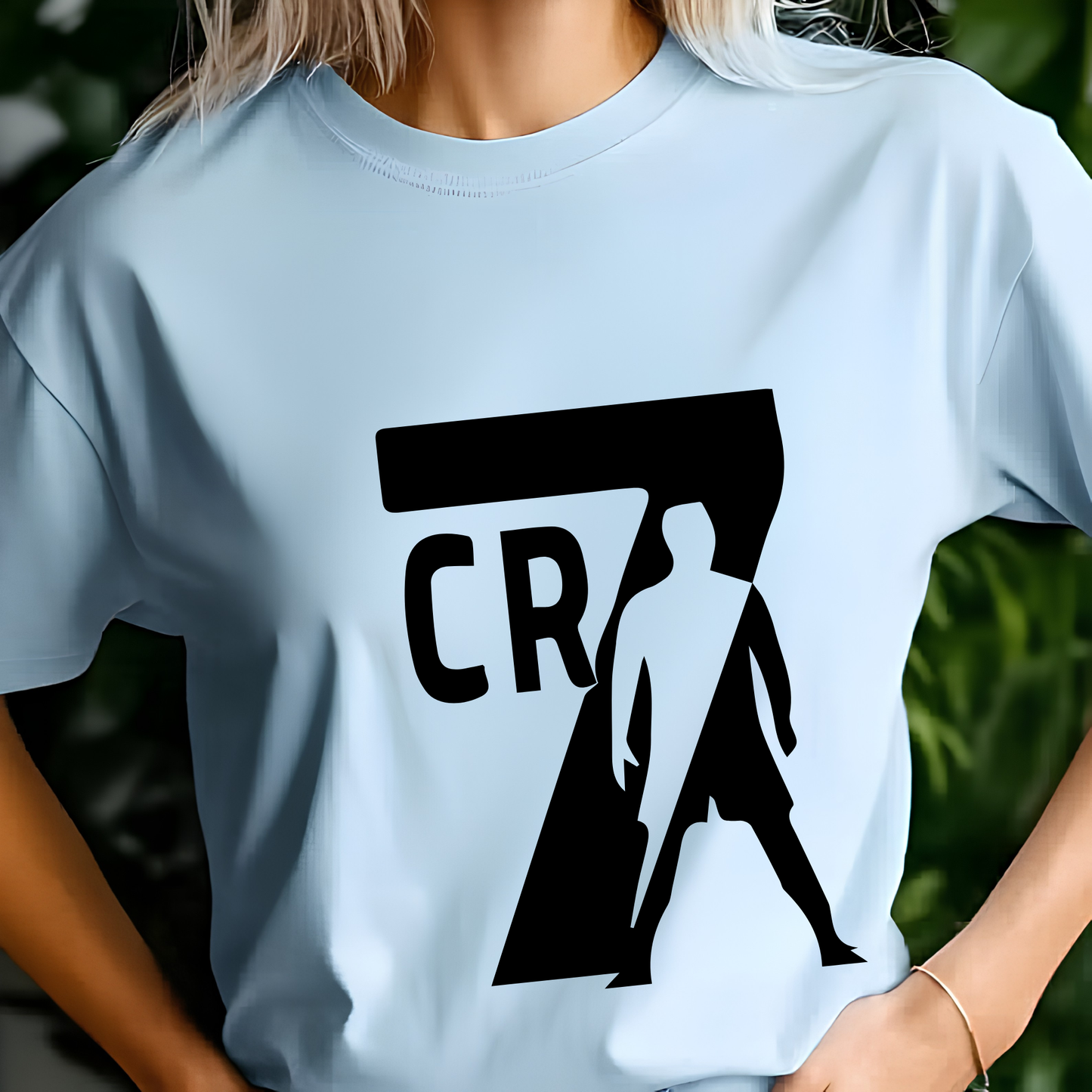 FIFA World Cup 2026 Cristiano Ronaldo CR7 Silhouette Graphic Tee (physical)