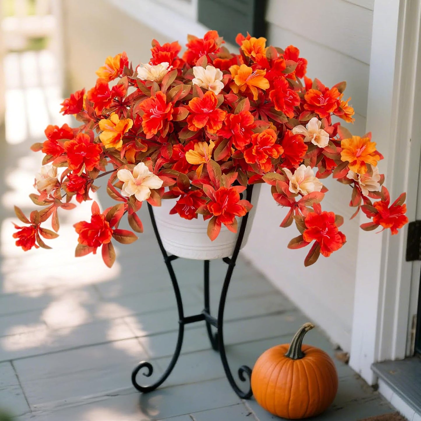 2 bundle Fall Flowers Artificial for Decoration