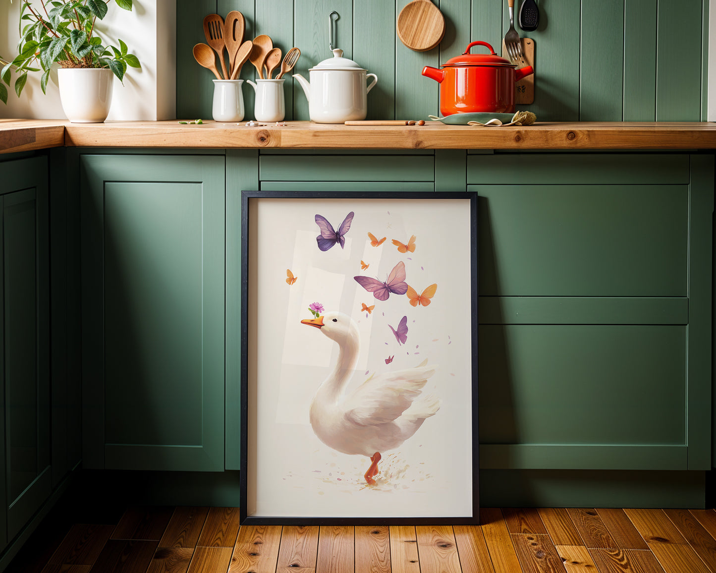 Silly Goose Wall Art(Printable+Physical)