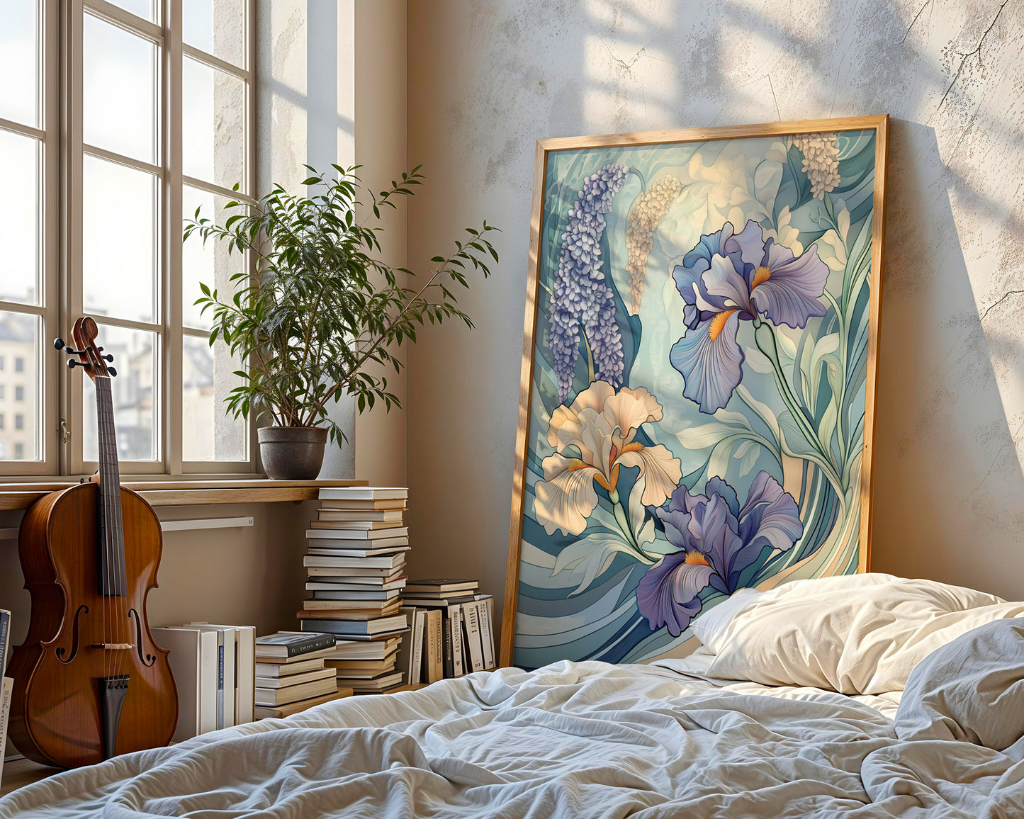 Art Nouveau Spring Wall Art(Printable+Physical)