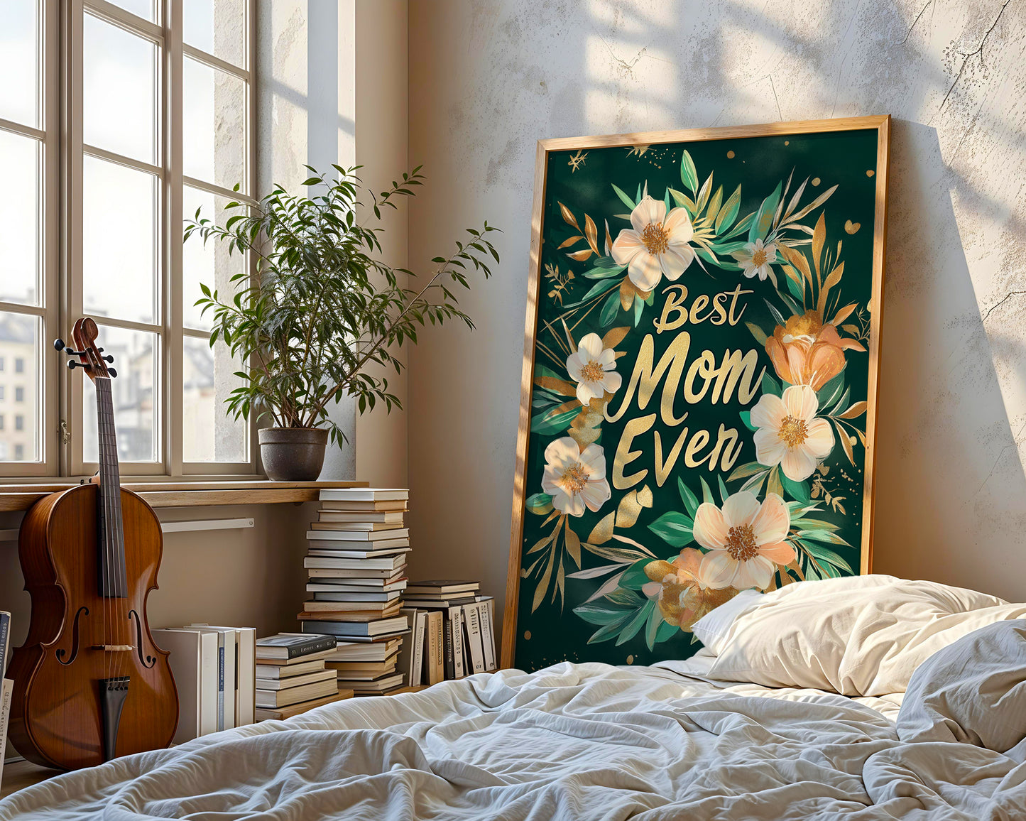 Best Mom Ever Print - Mother's Day Gift(Printable+Physical)