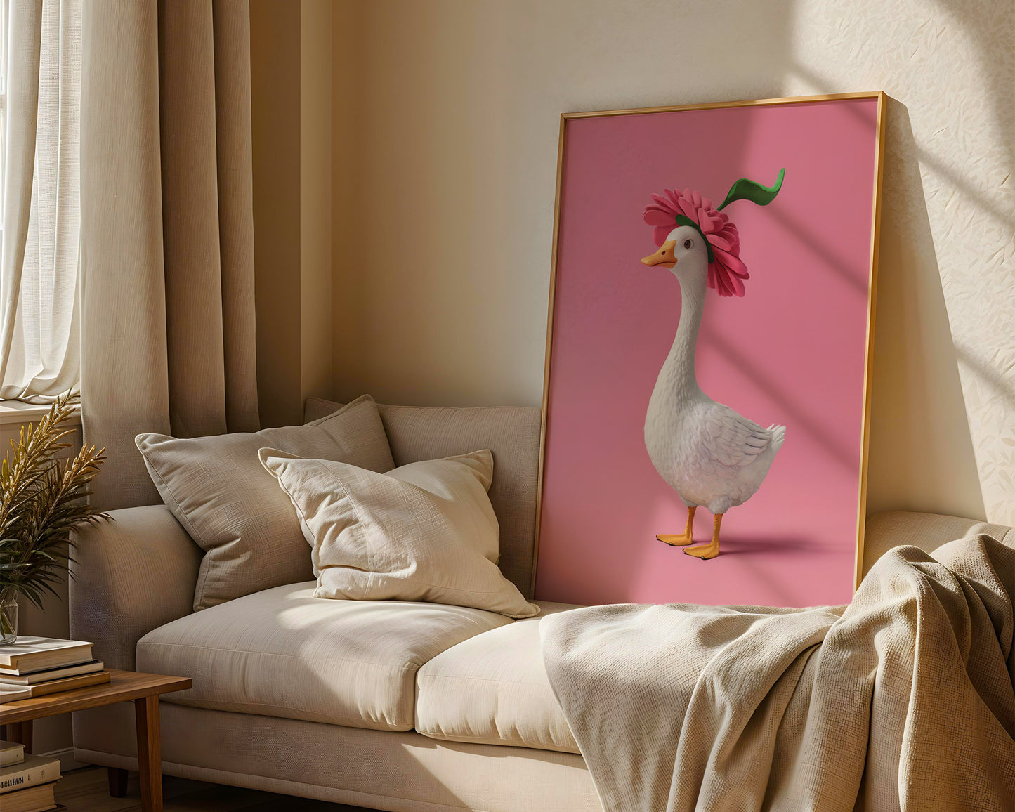 Silly Goose Wall Art (Printable+Physical)