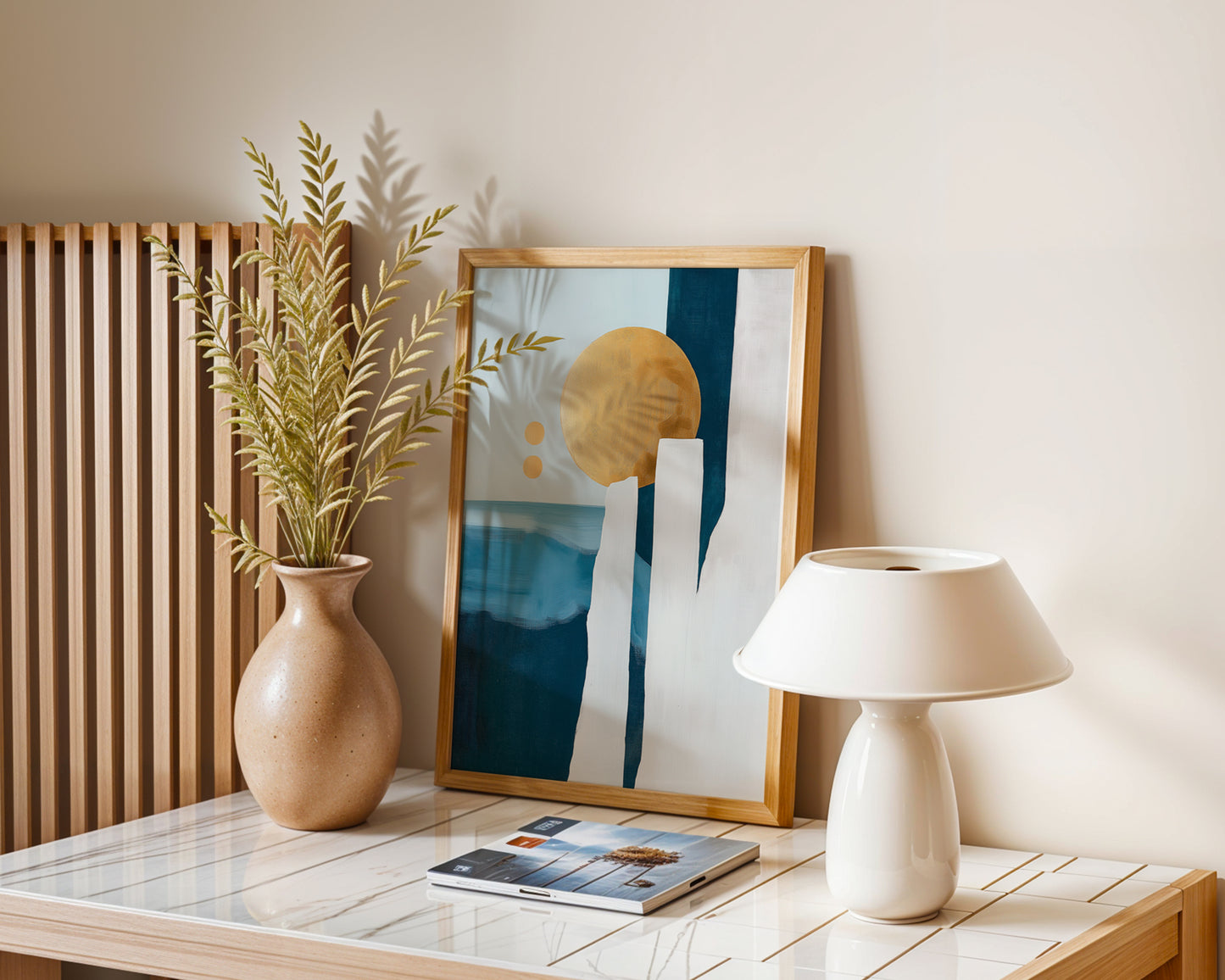 Gold and Navy Blue(Printable+Physical)