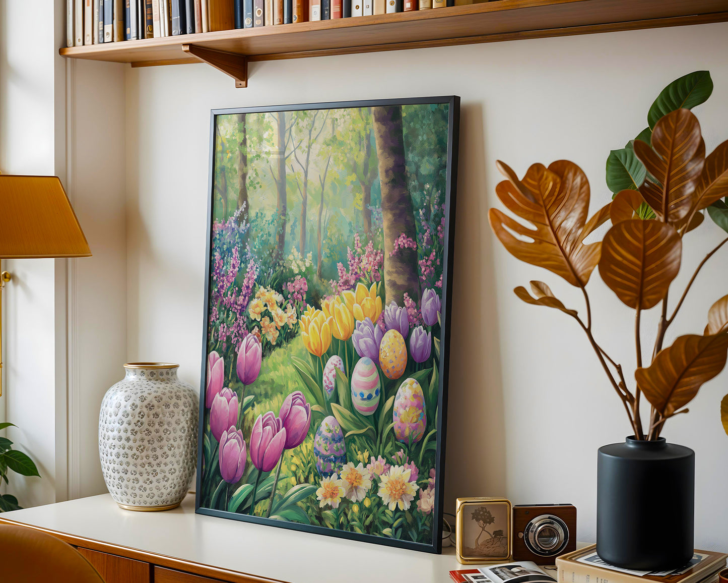 Vintage Spring Floral Wall Art(Printable+Physical)