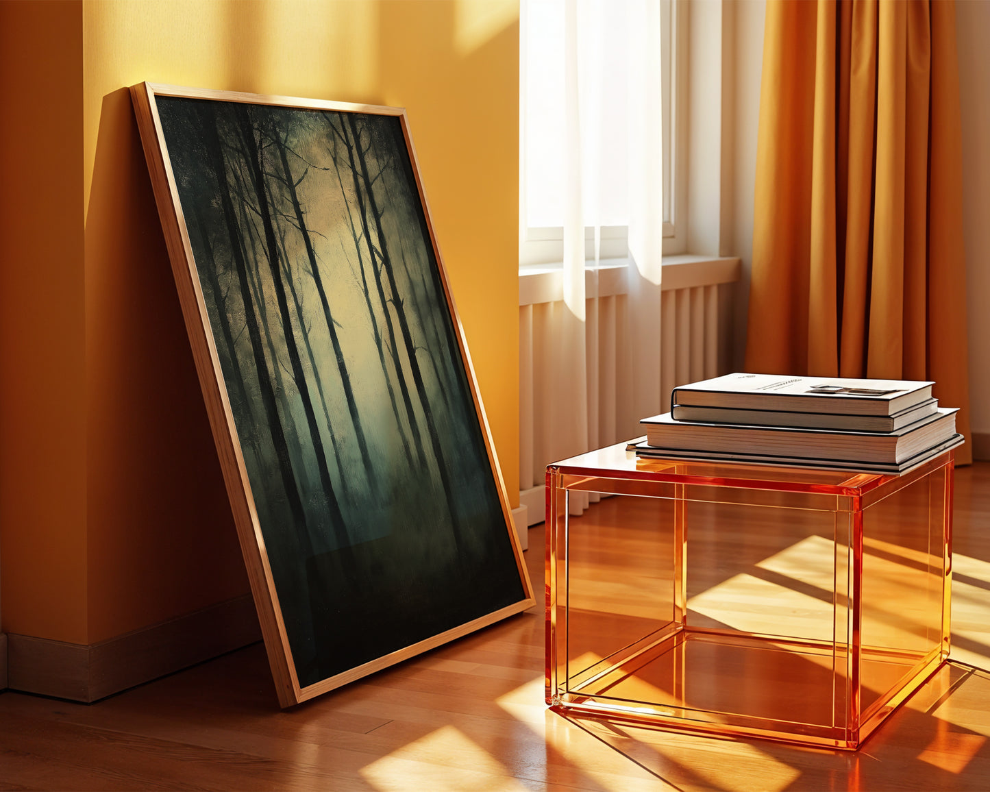 Abstract Painting Tree(Printable+Physical)