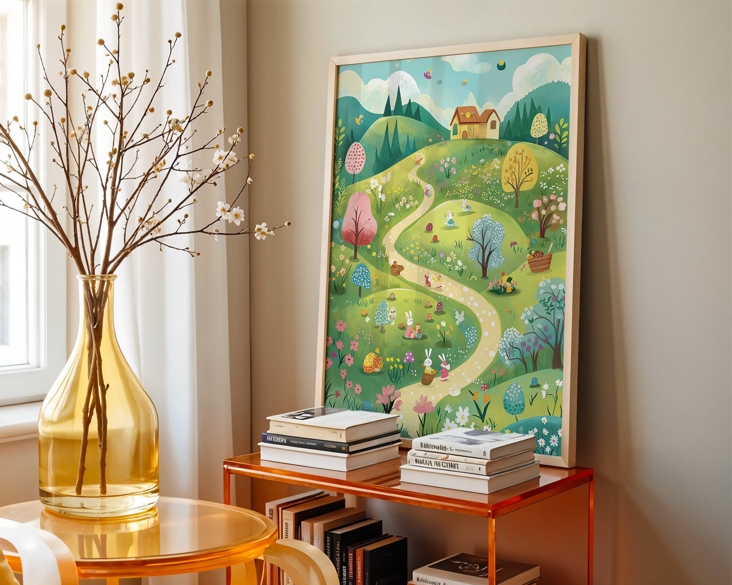 Vintage Spring Floral Wall Art(Printable+Physical)