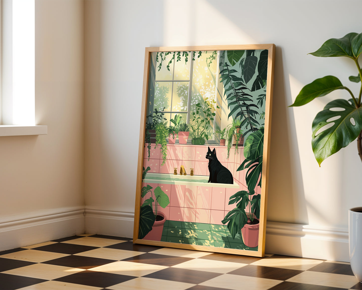 Funny Bathroom Wall Decor (Printable+Physical)