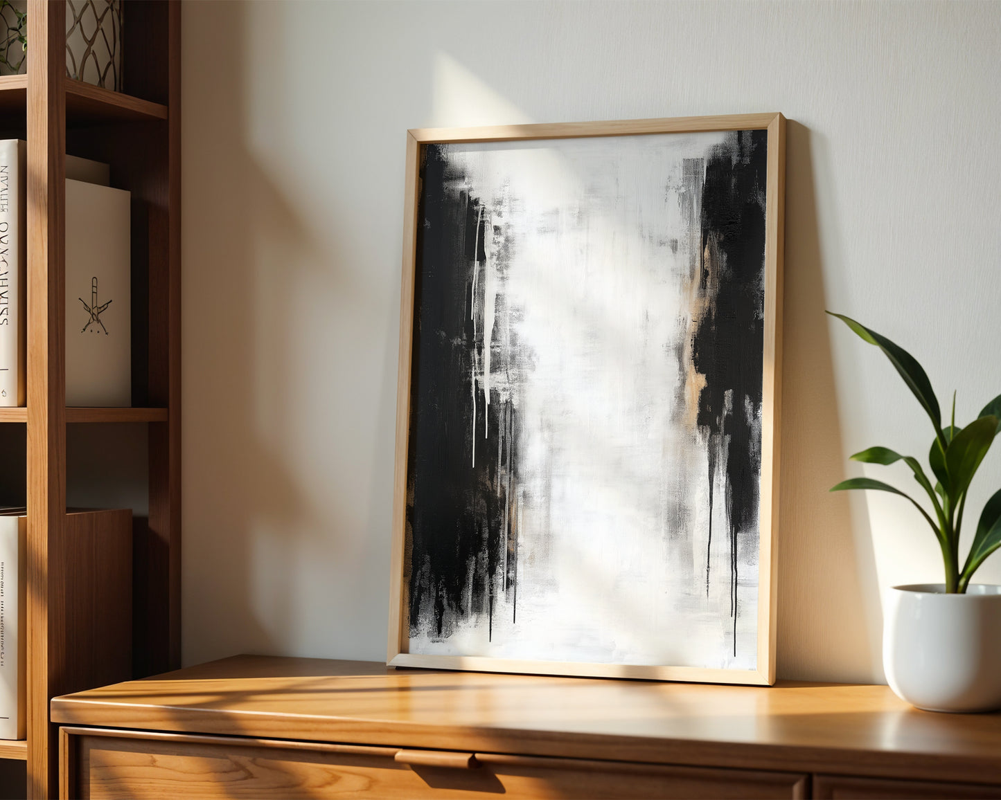 Beige Minimalist Painting(Printable+Physical)