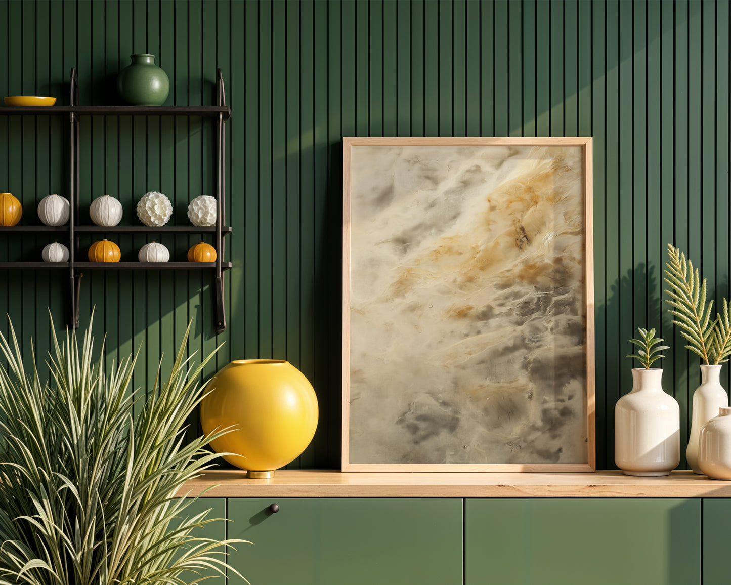 Watercolor Modern Minimalist Print Printable+Physical)