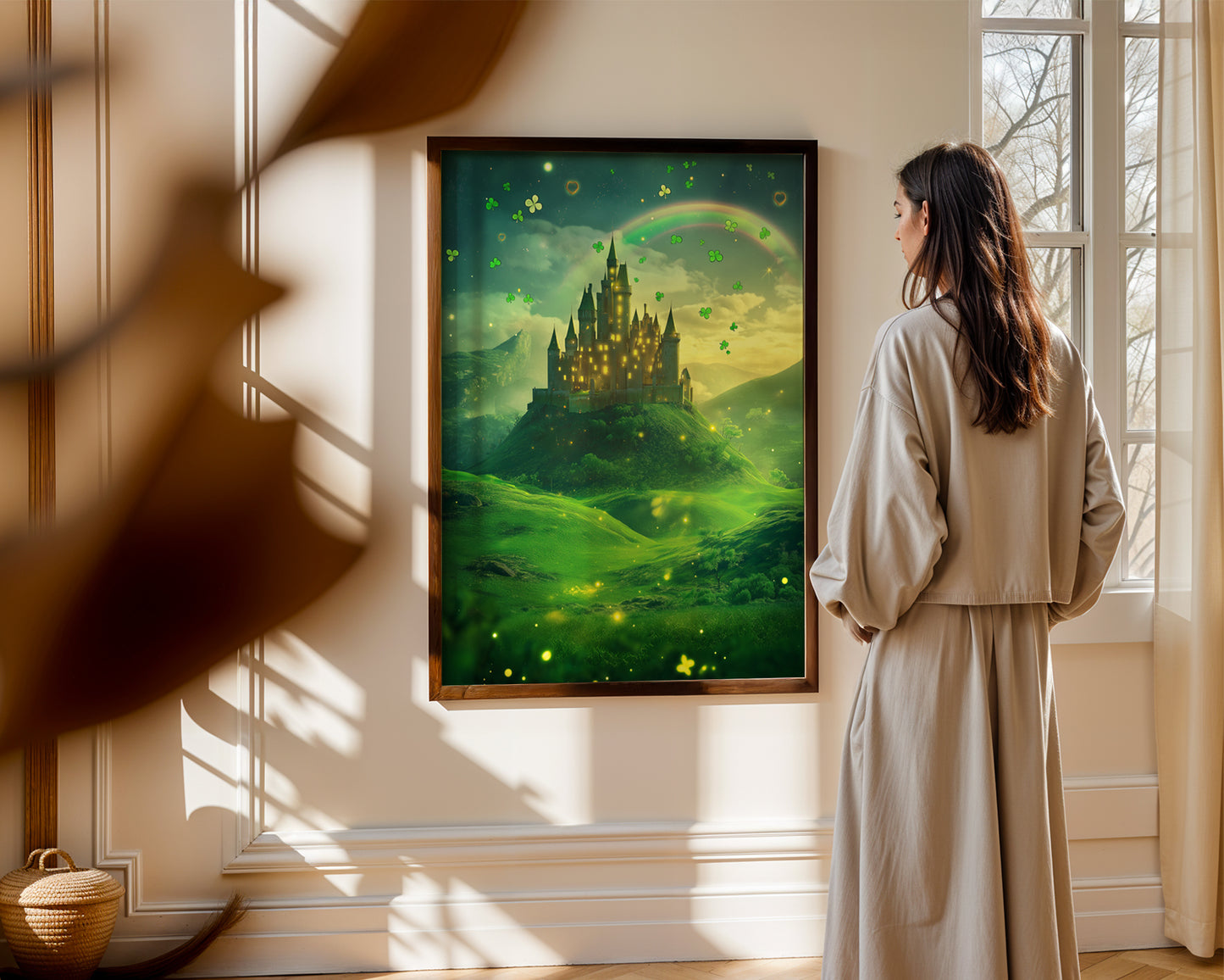 Festive St. Patricks Wall Art(Printable+Physical)
