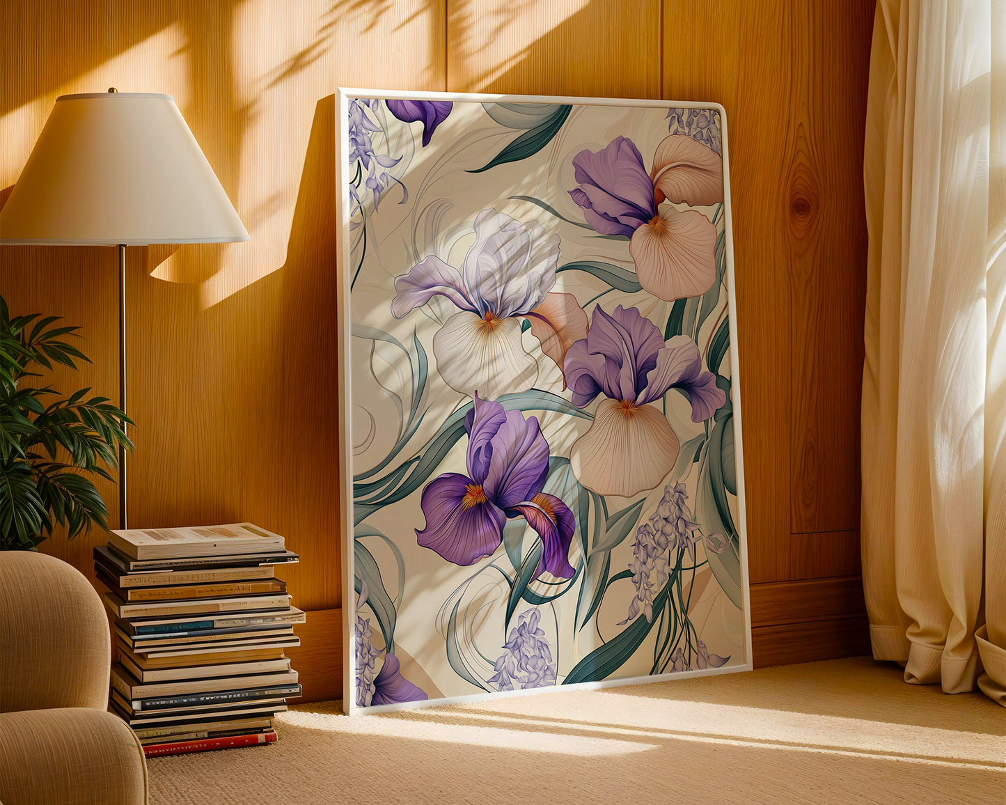 Art Nouveau Spring Wall Art(Printable+Physical)