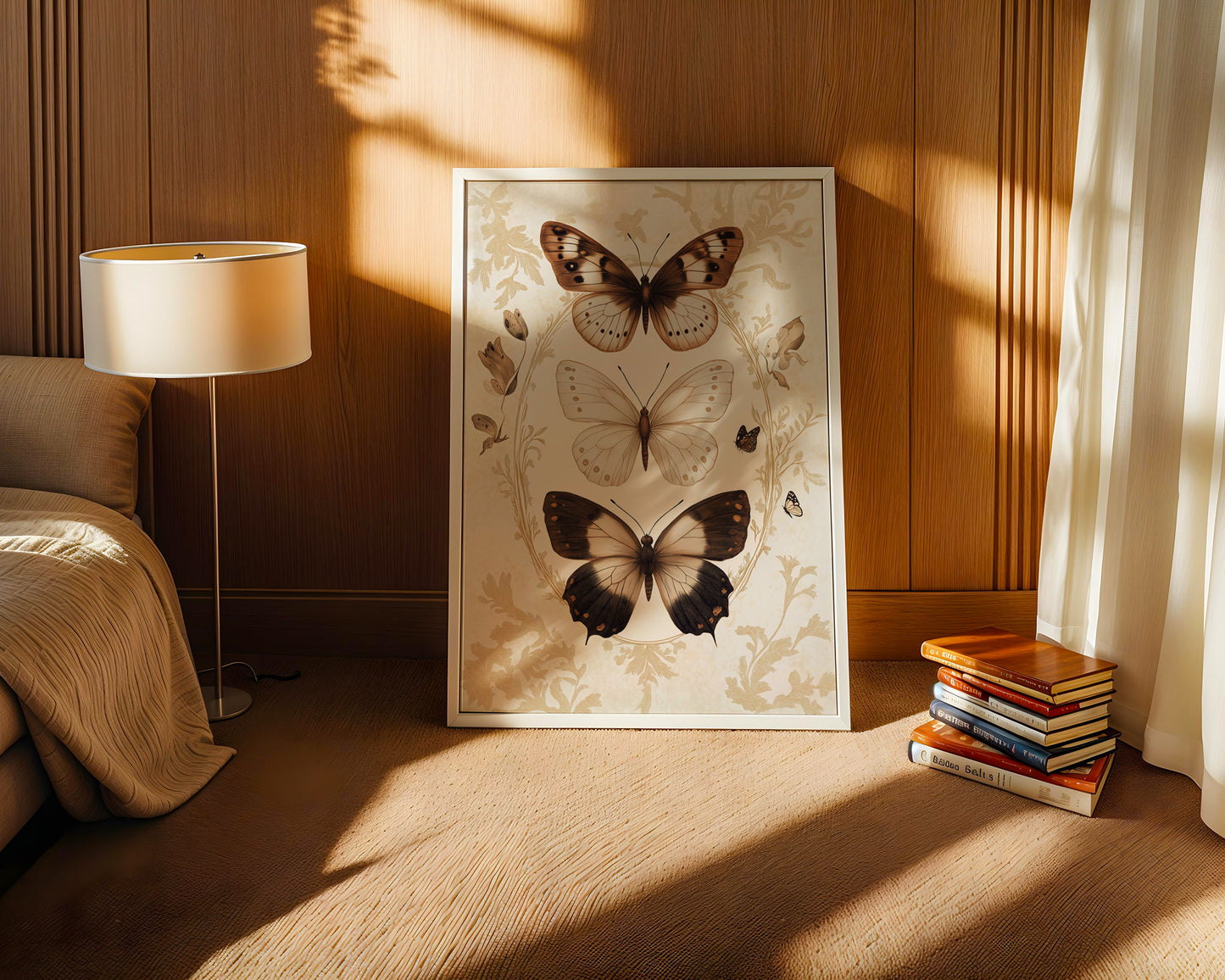 Vintage Butterfly Art Print(Printable+Physical)