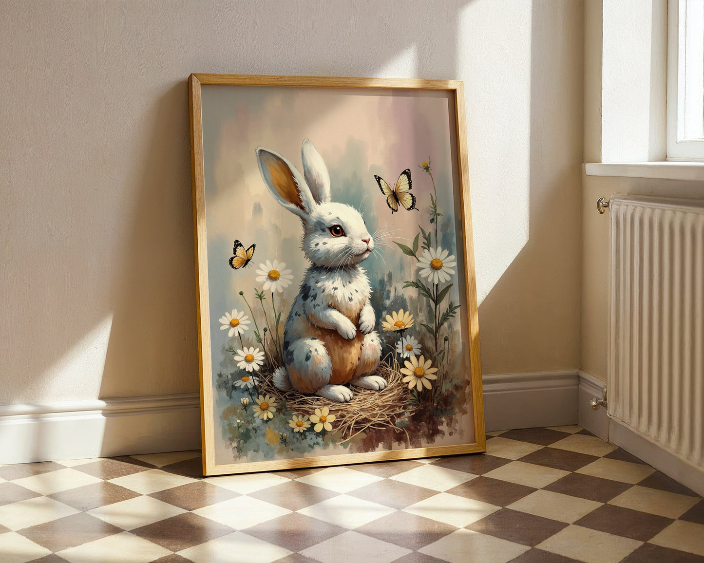 Vintage Easter Bunny Print(Printable+Physical)