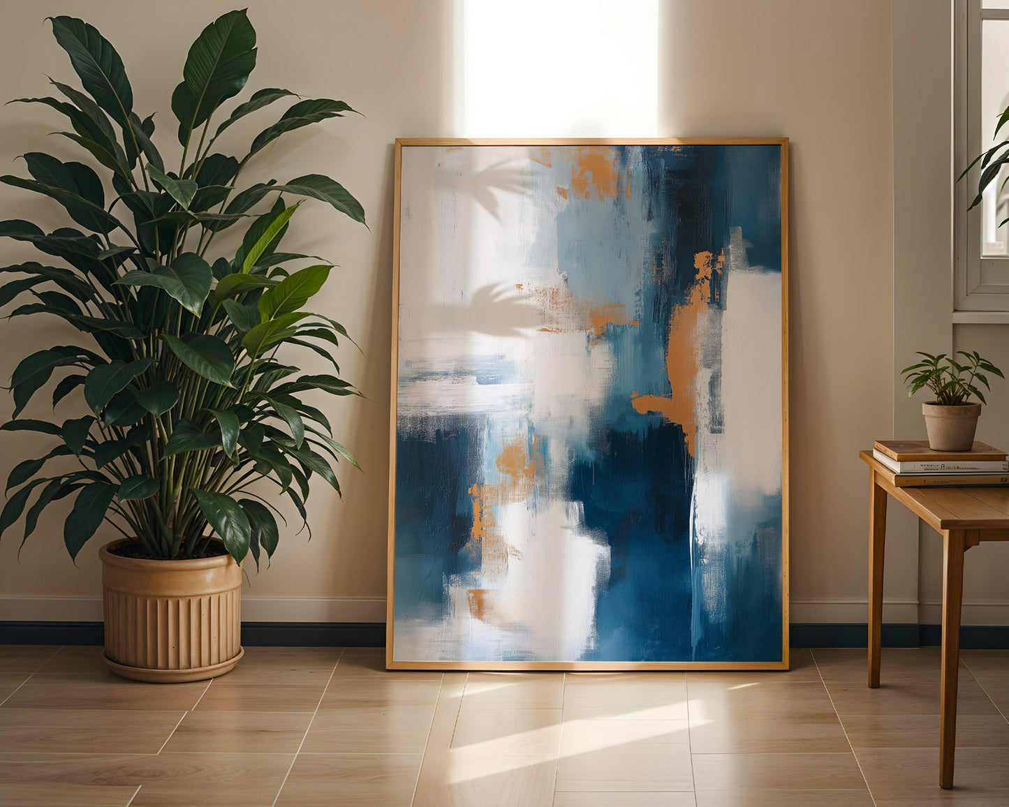 Gold and Navy Blue(Printable+Physical)