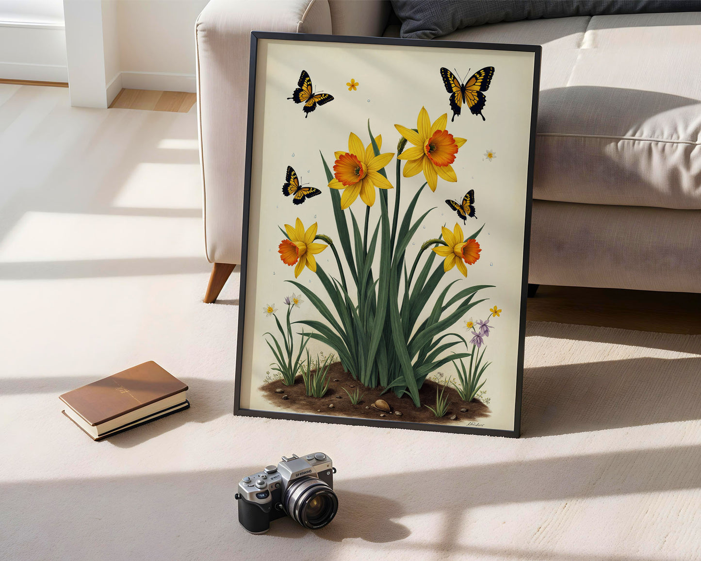 Old-World Spring Garden Print(Printable+Physical)