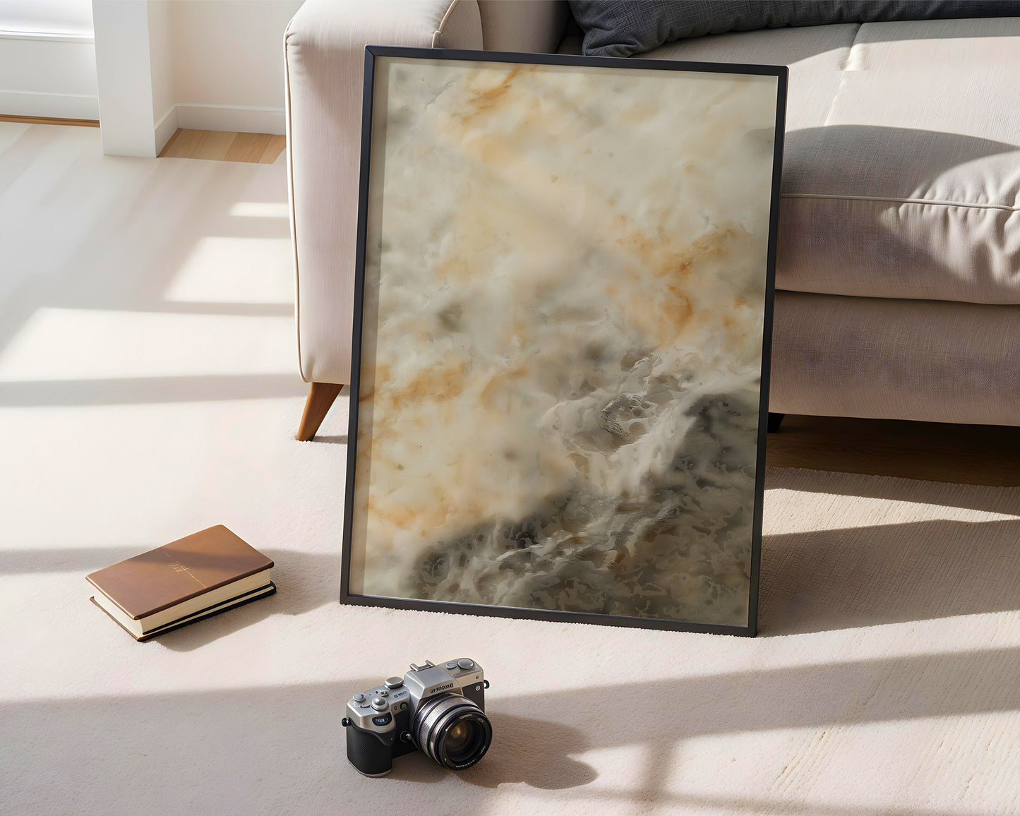 Watercolor Modern Minimalist Print Printable+Physical)