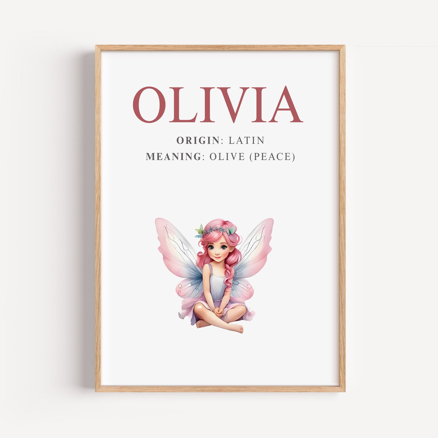 custom name wall art print(Printable+Physical)