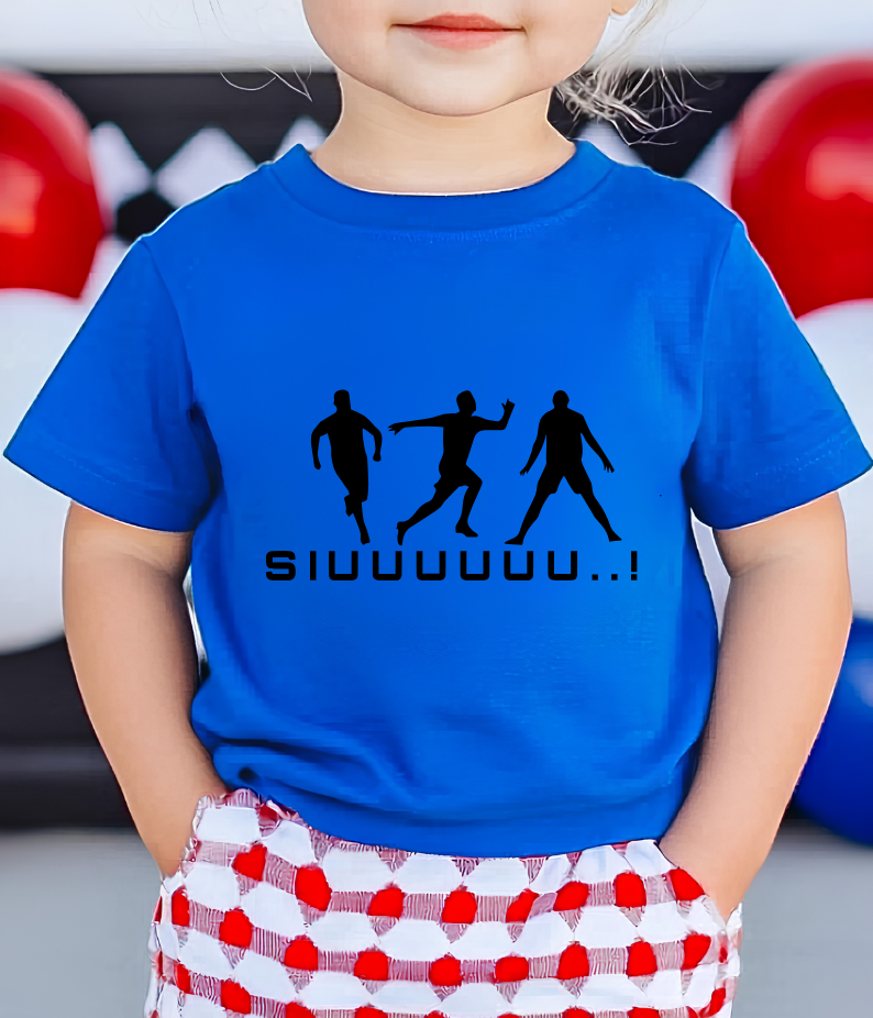 FIFA World Cup 2026 Cristiano Ronaldo SIUUUUUUU Celebration Silhouette Graphic Tee (physical)