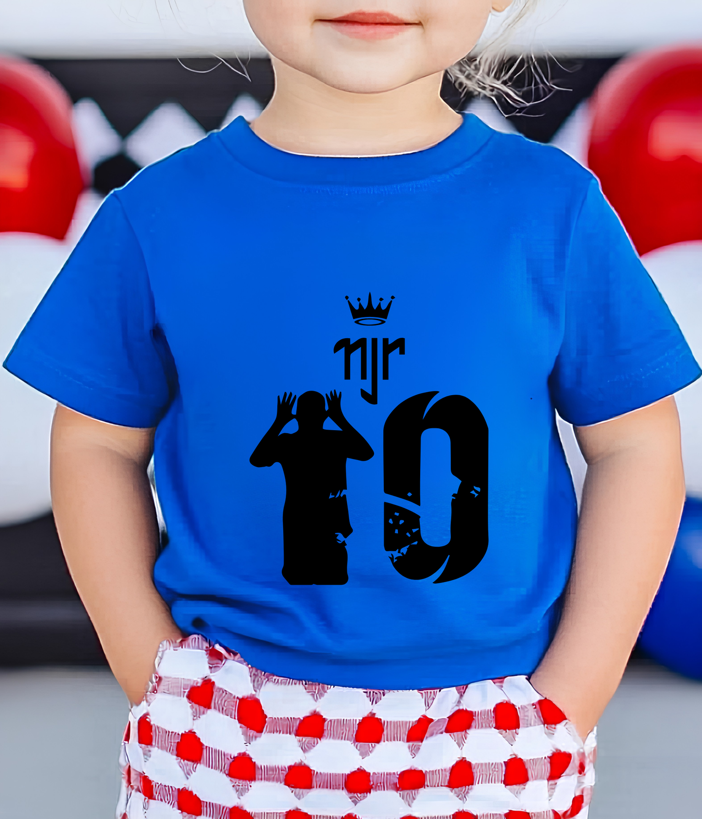FIFA World Cup 2026 Neymar NJR 10 Silhouette Graphic Light Blue T-Shirt (physical)