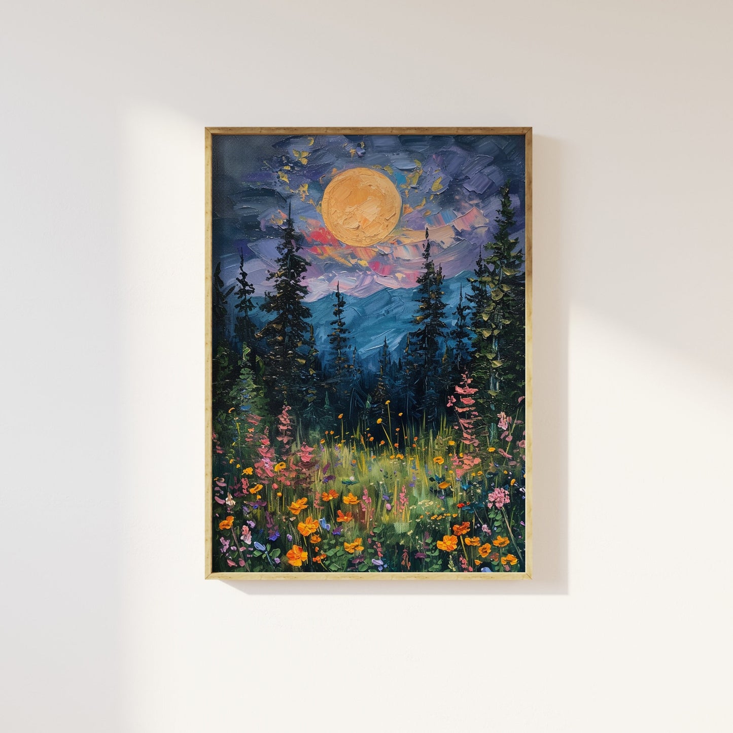 Moonlit Nature Art(Printable+Physical)