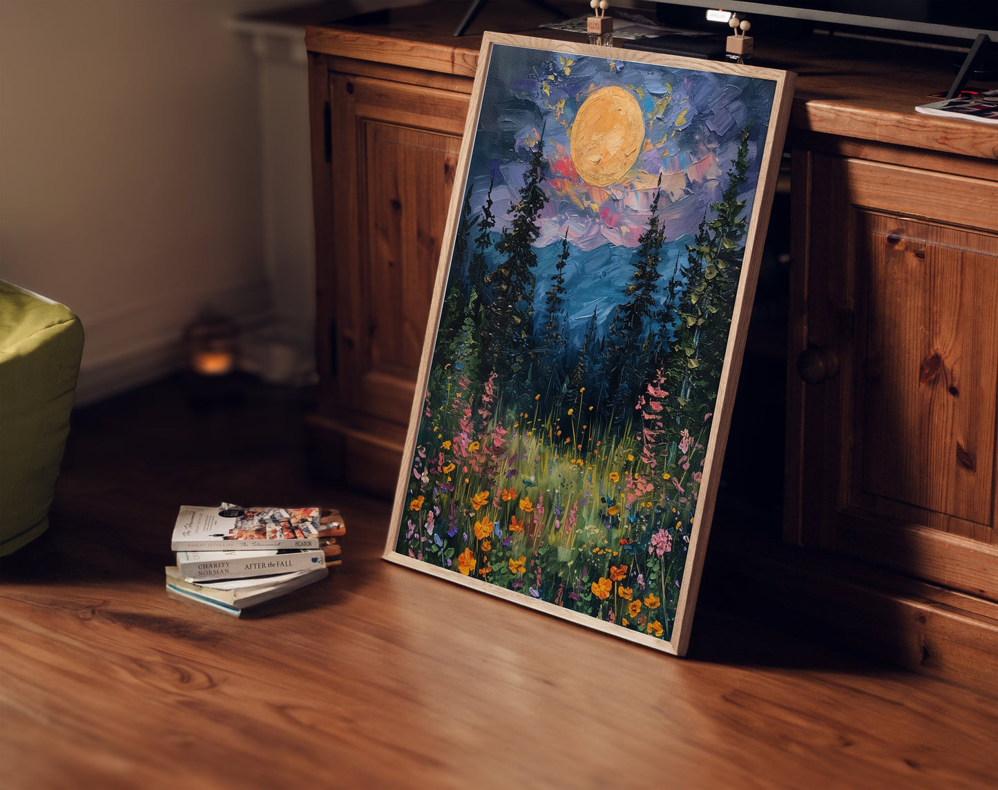 Moonlit Nature Art(Printable+Physical)