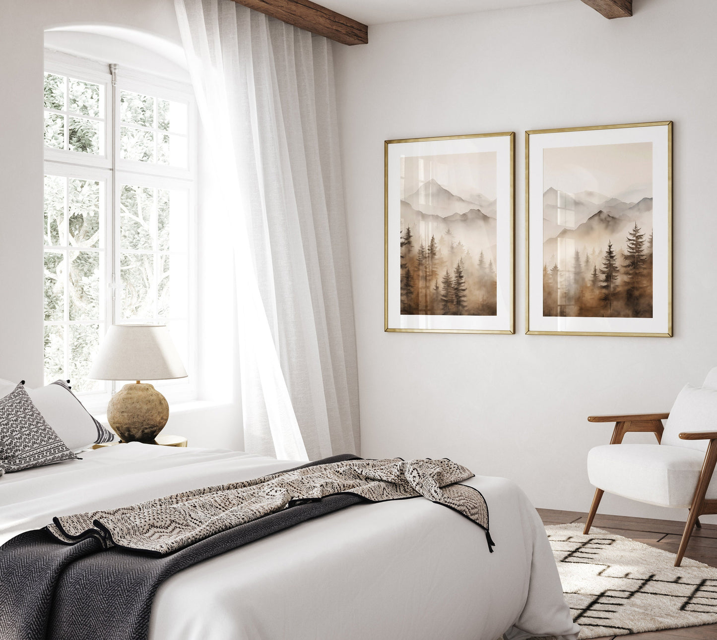 Modern Nature Wall Decor(Printable+Physical)