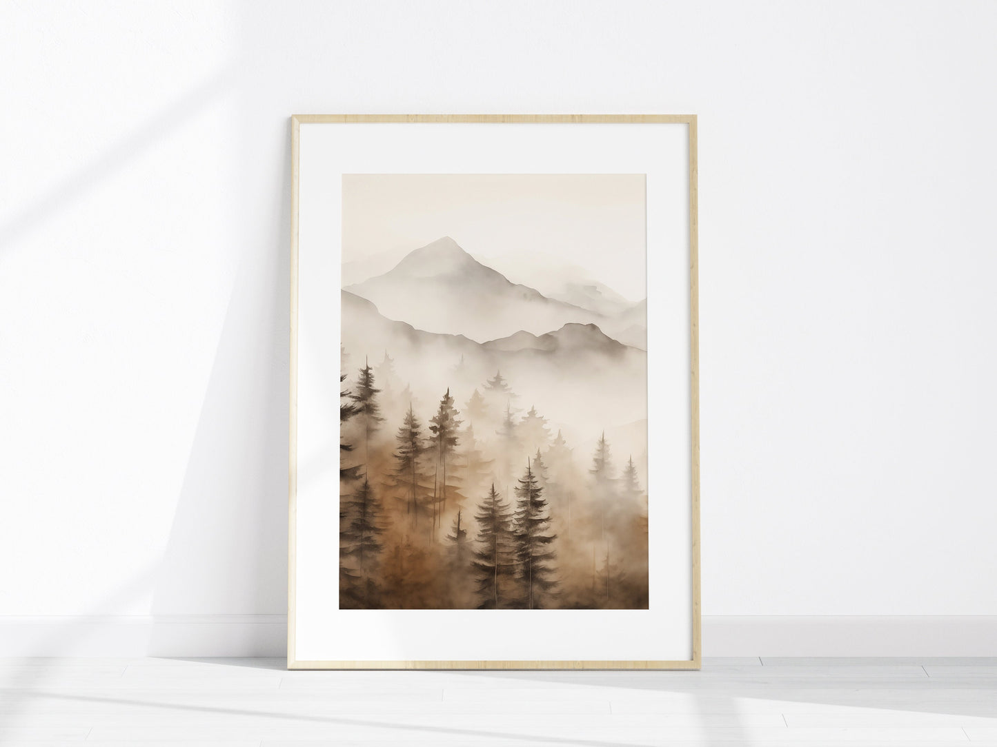 Modern Nature Wall Decor(Printable+Physical)