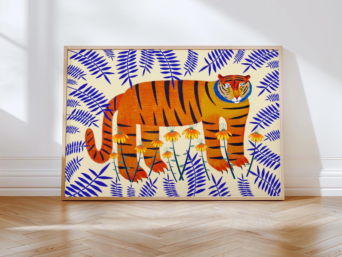 Lucky Tiger Art(Printable+Physical)