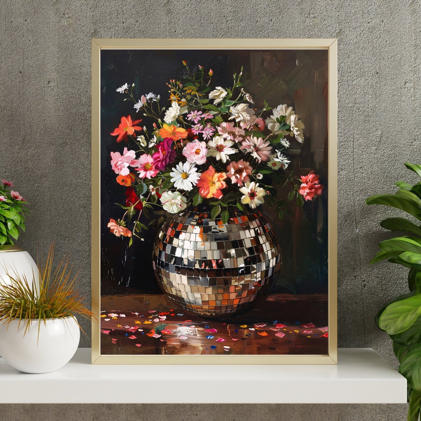 Moody Floral Print(Printable+Physical)