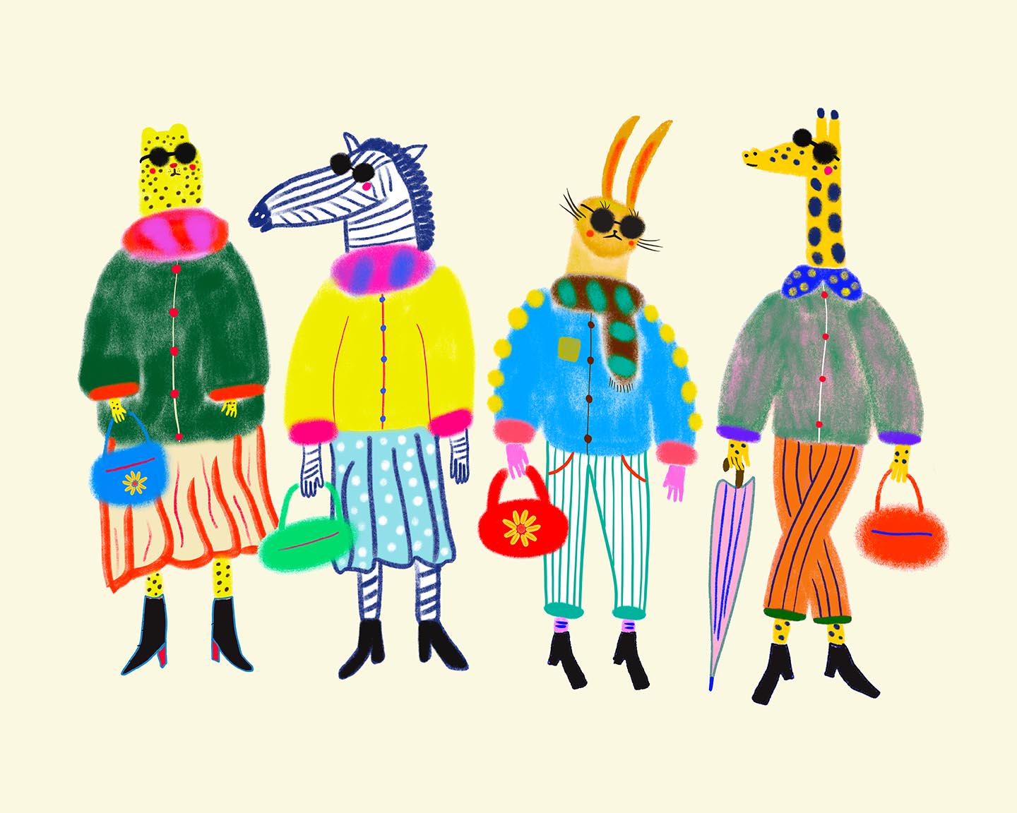 Fashion Week Art(Printable+Physical)