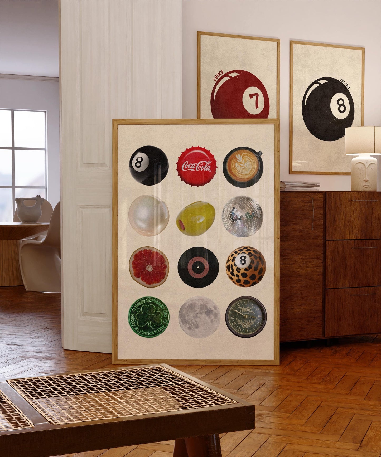 Funky Retro Wall Art(Printable+Physical)