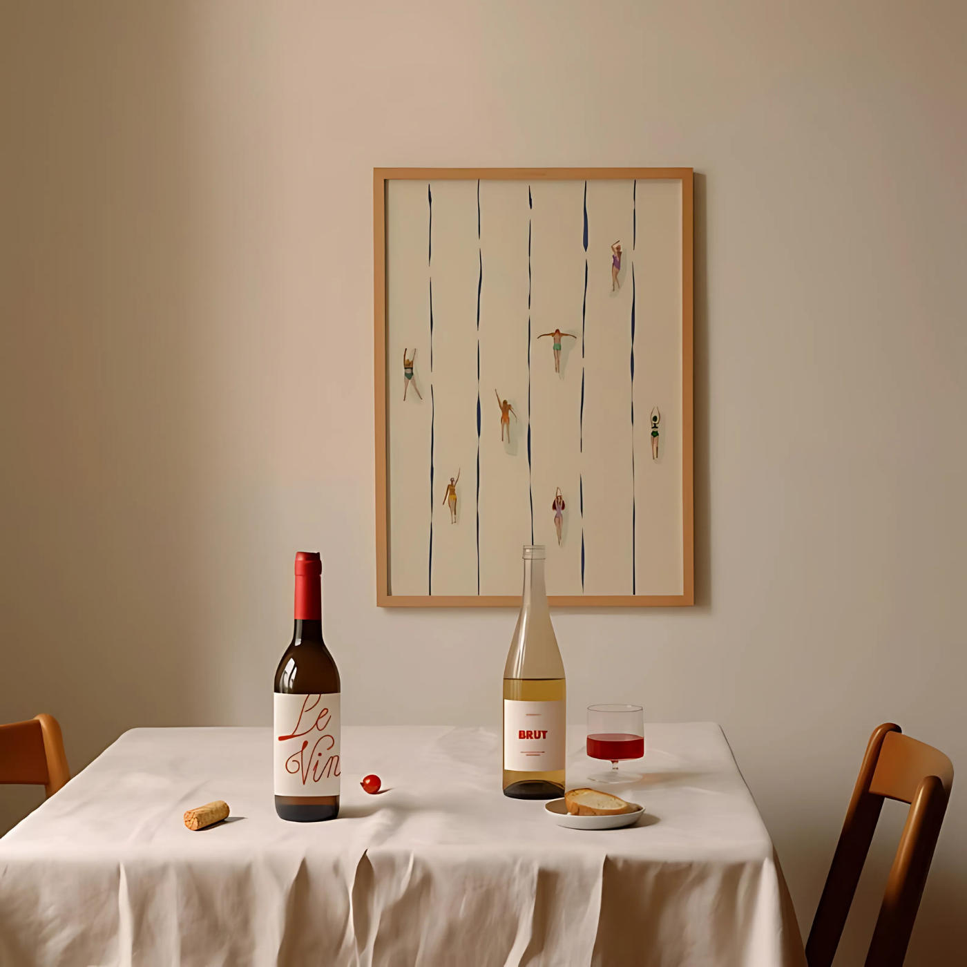 Mediterranean Summer Painting Printable Wall Art(Printable+Physical)