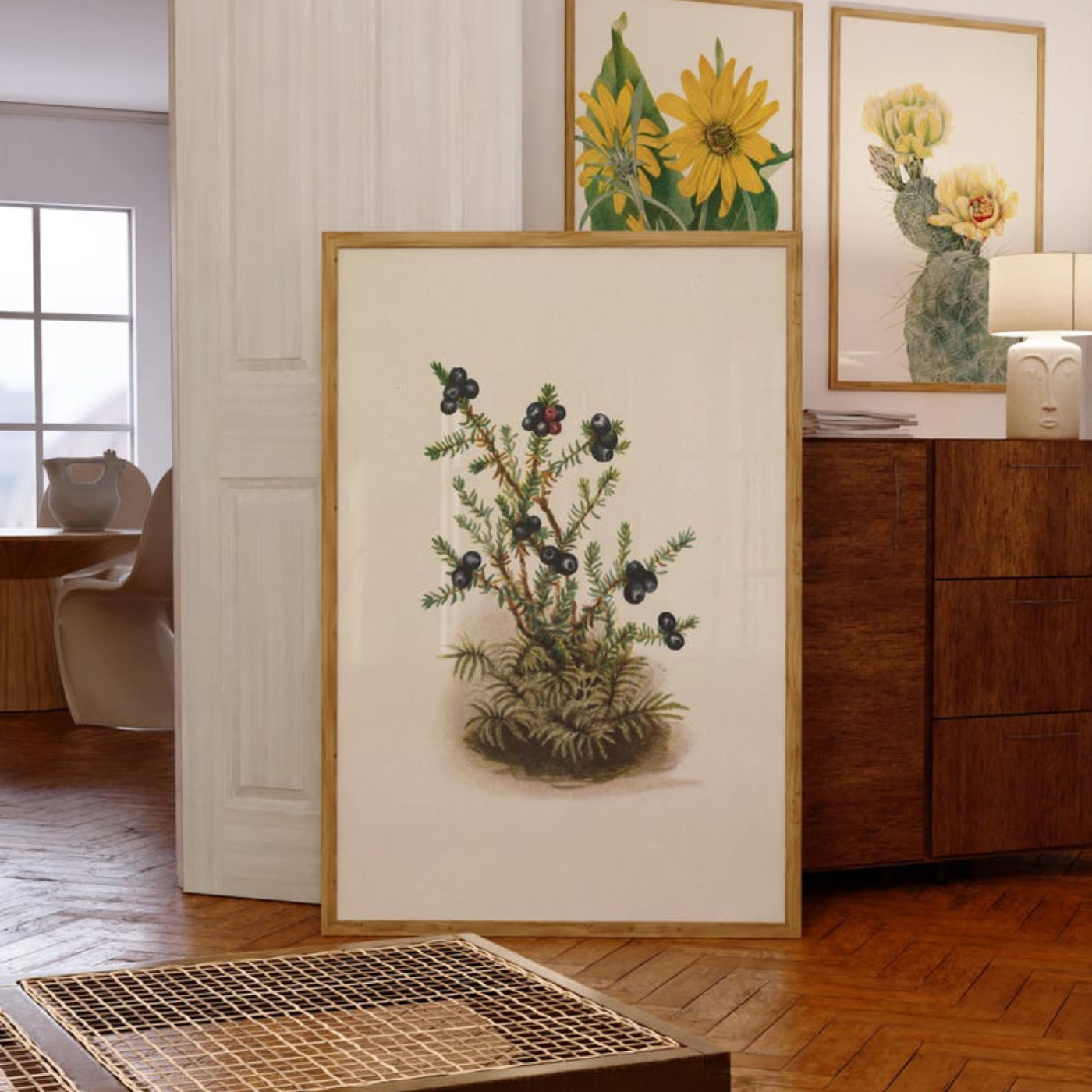 Vintage Berry Painting Print (Printable+Physical)
