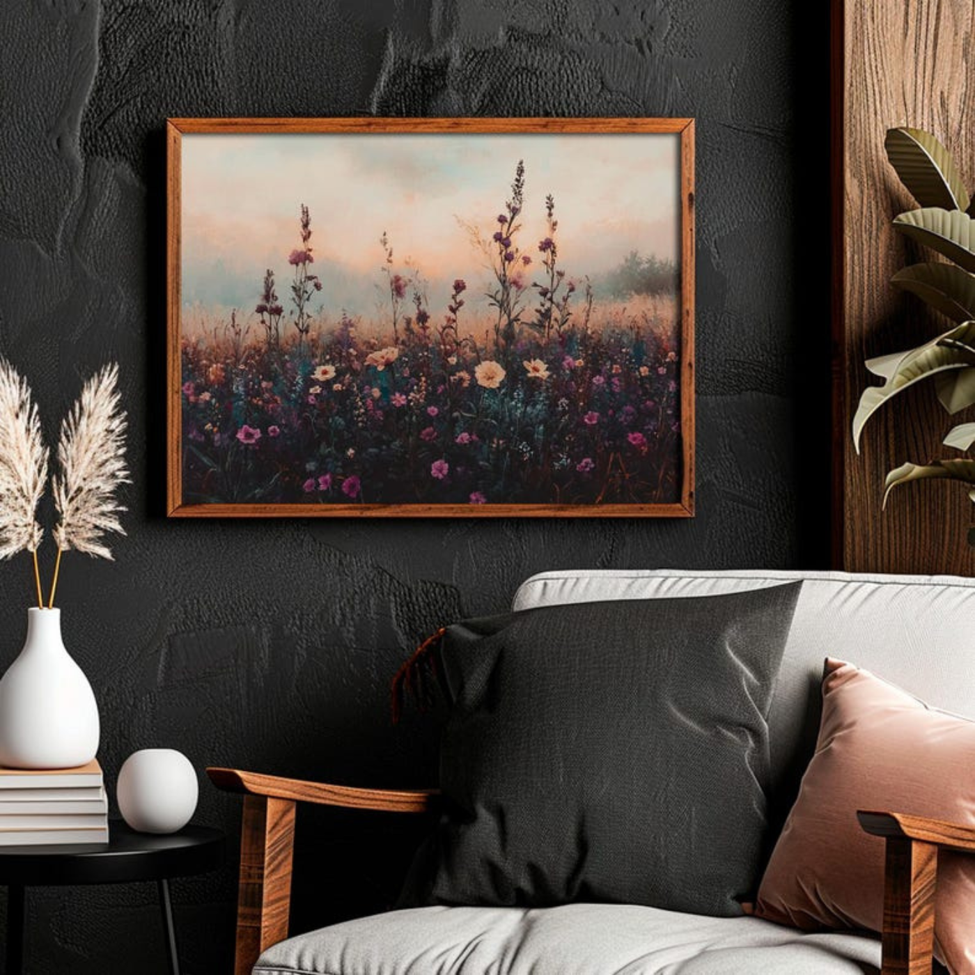 Printable Vintage Summer Floral Wall Art(Printable+Physical)