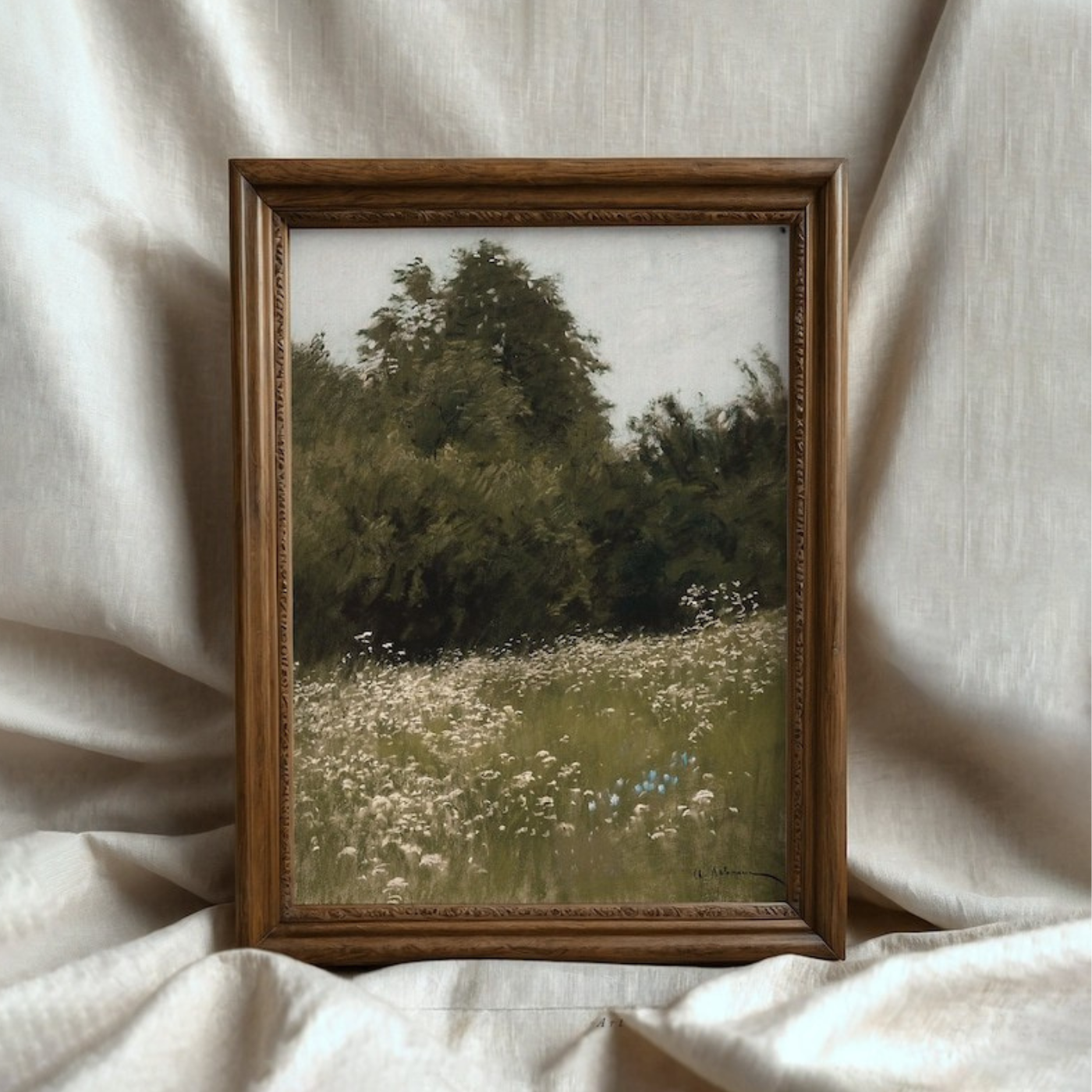 Vintage Summer Meadow Print (Printable+Physical)