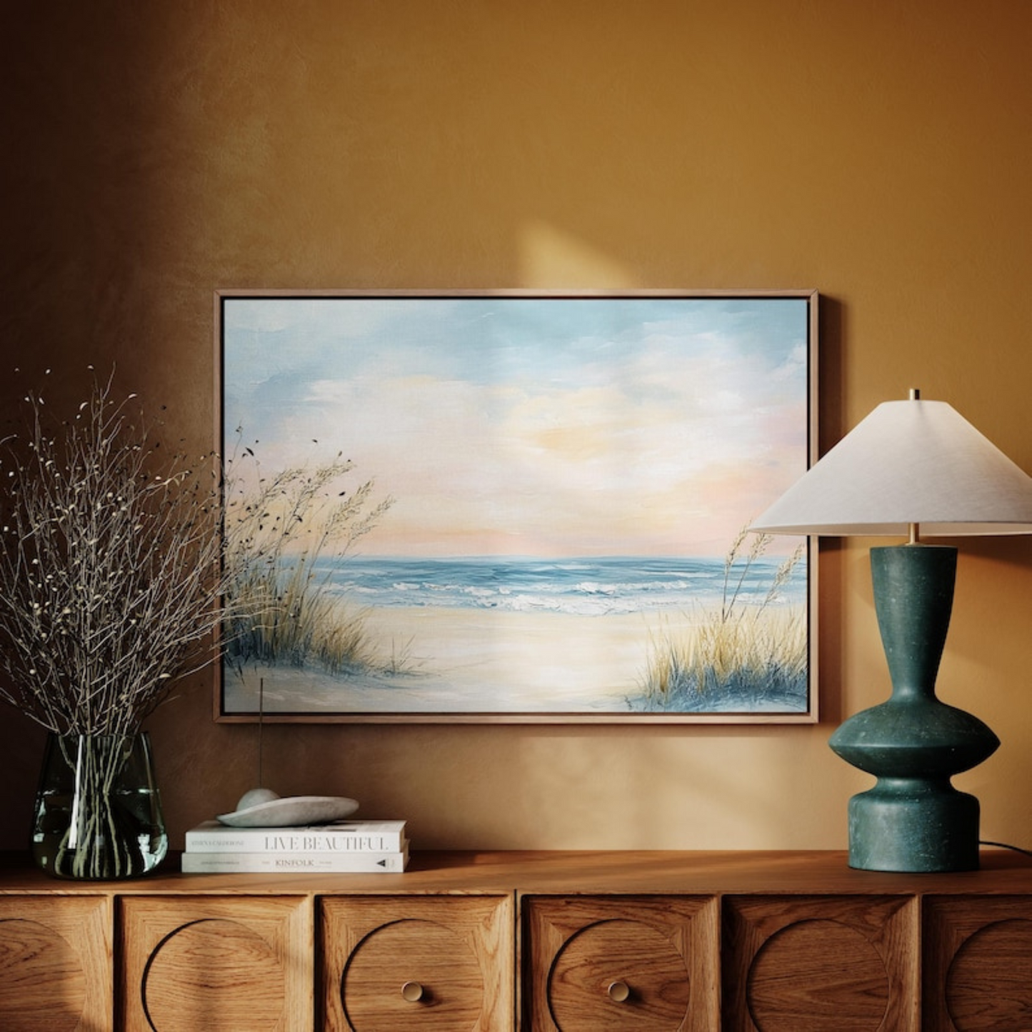 Serene Ocean View Wall Art(Printable+Physical)