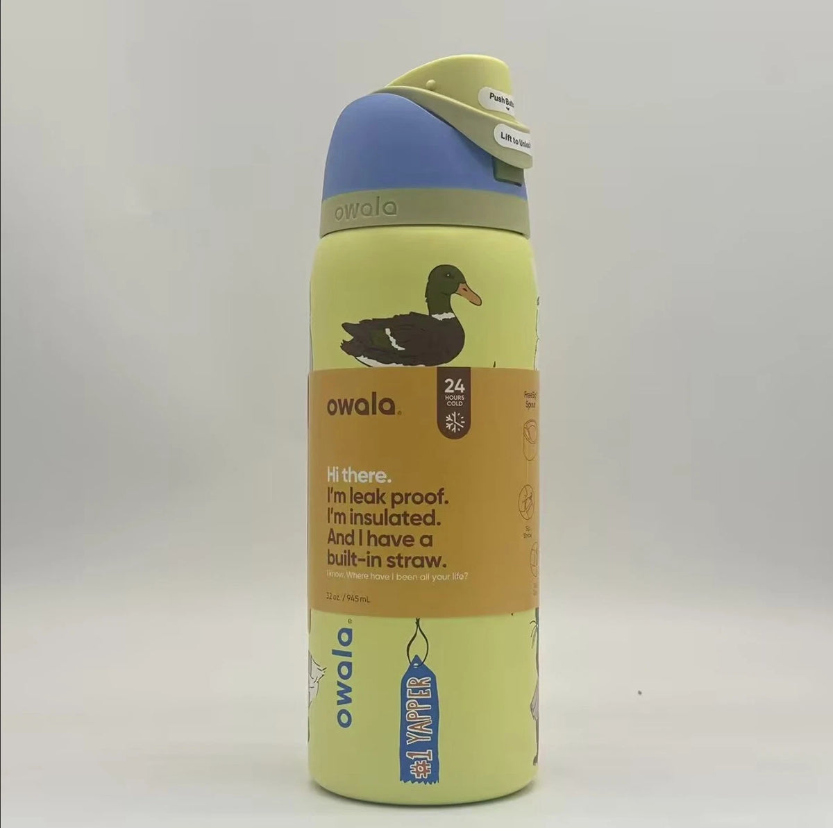 Owala 32oz FreeSip Party Animals Water Bottle – UO Exclusive