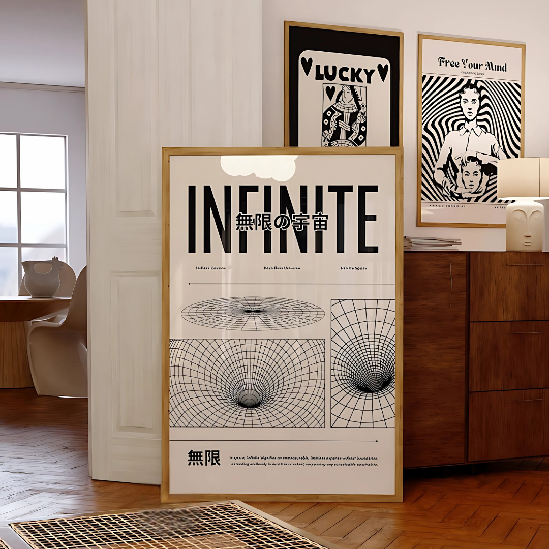 Retro Surreal Vintage Wall Print(Printable+Physical)
