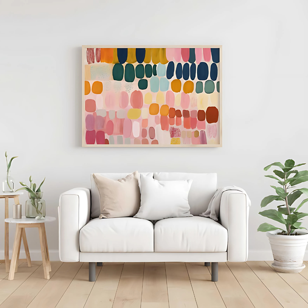 Abstract Colorful Painting Print (Printable+Physical)