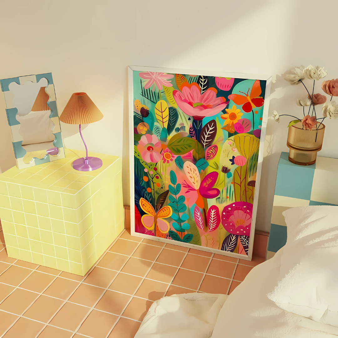 Printable Eclectic Abstract Wall Art (Printable+Physical)