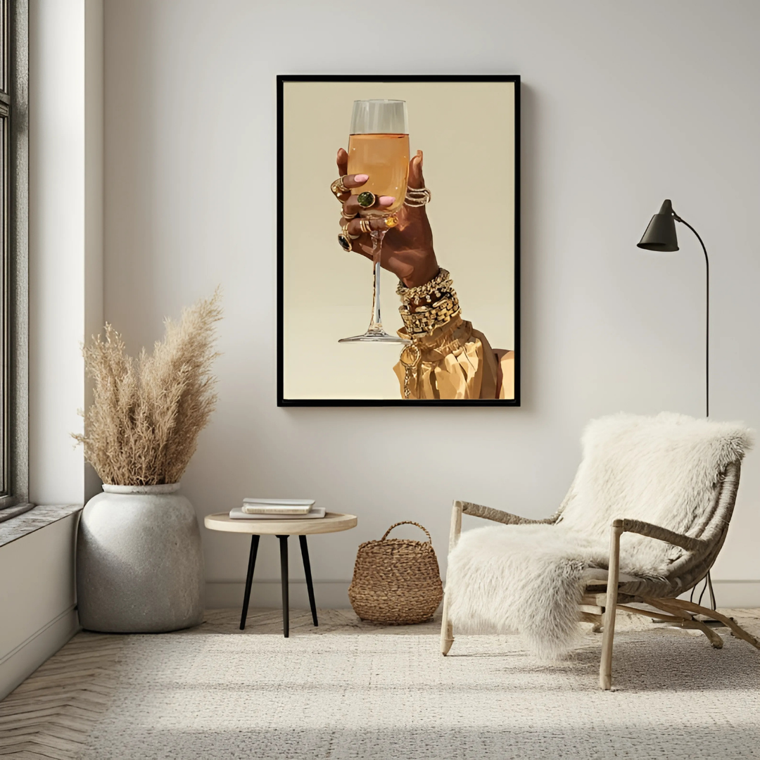 Black Woman Wall Art(Printable+Physical)