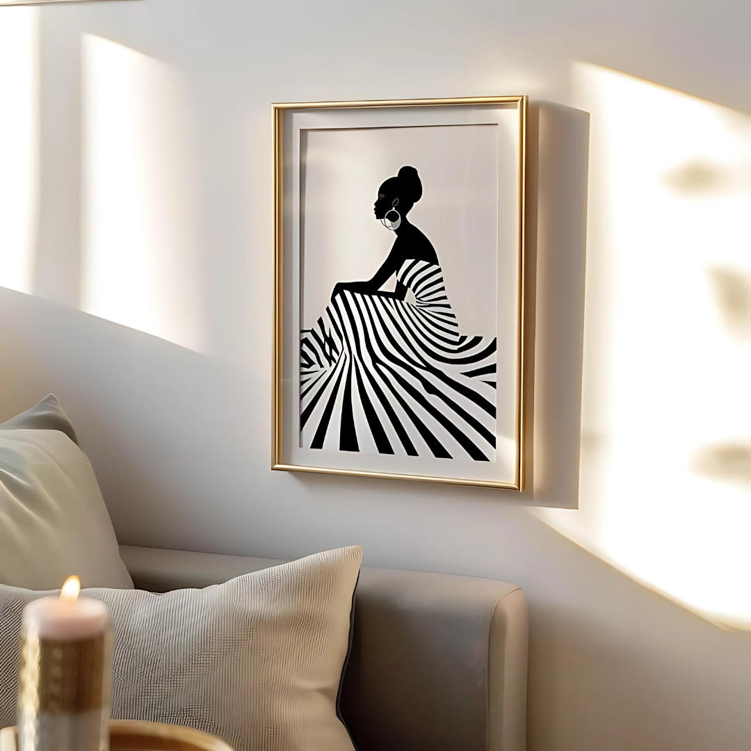 African American Black Women Wall Art(Printable+Physical)