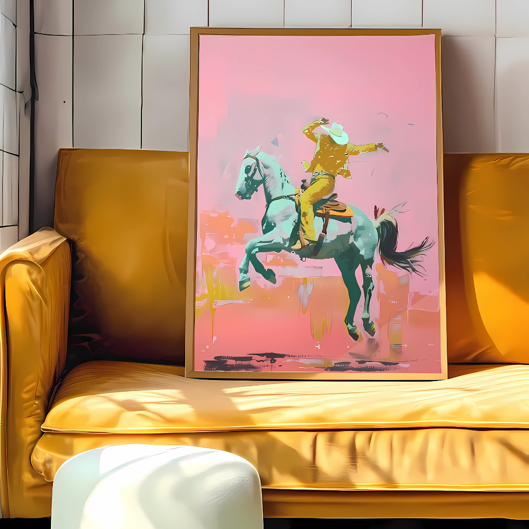 Modern Cowboy Culture Art Print (Printable+Physical)