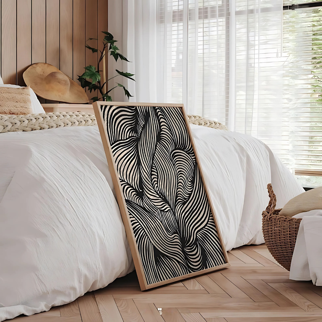 Modern Neutral Aesthetic Wall Decor(Printable+Physical)