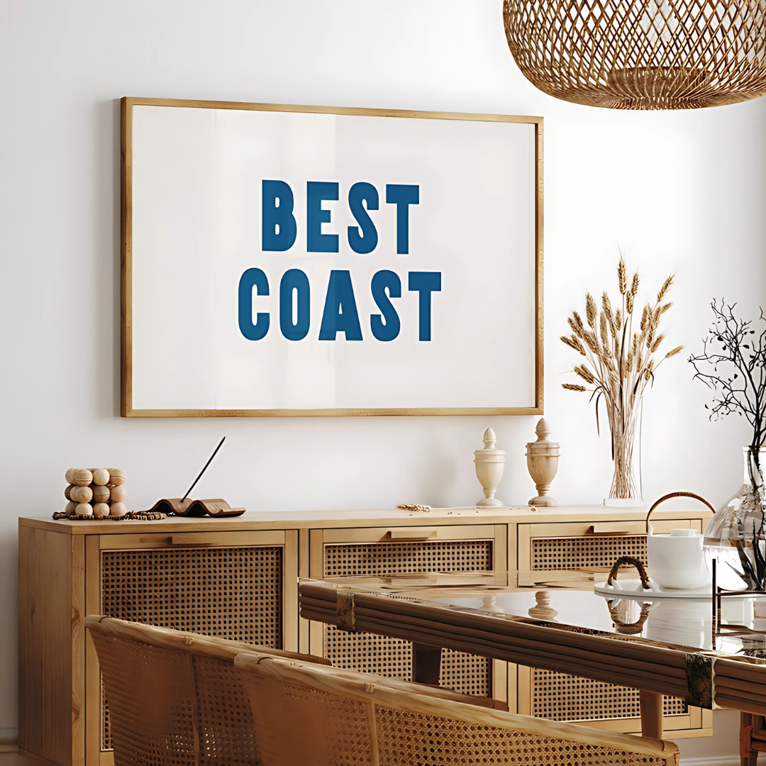 Coastal Cowgirl Aesthetic Wall Art(Printable+Physical)