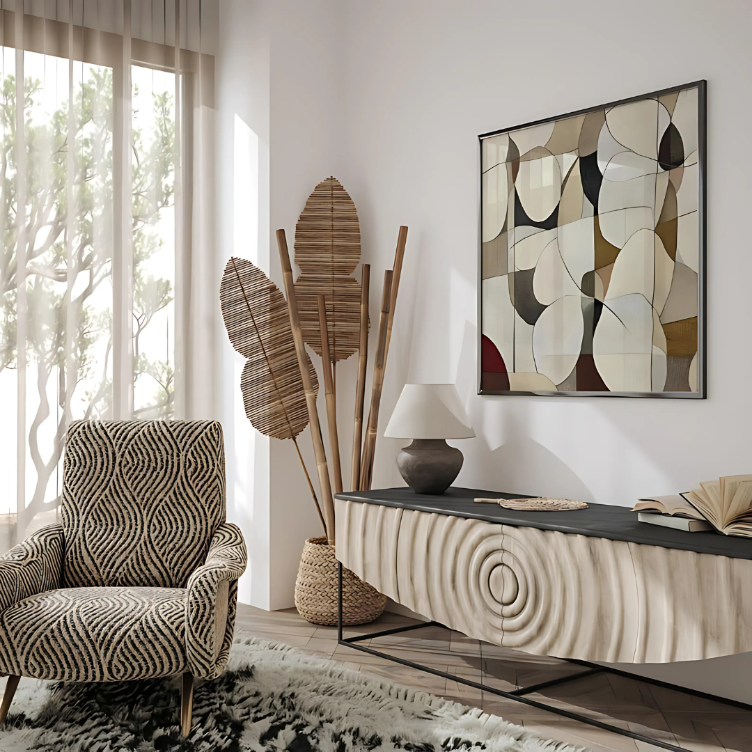 Modern large abstract painting(Printable+Physical)