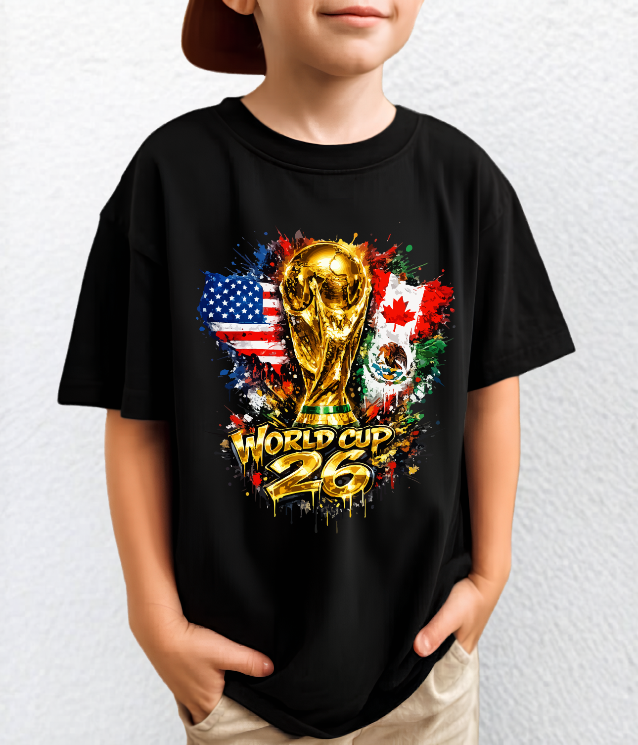 World Cup 2026 United Graphic Tee - USA, Canada & Mexico Fan Shirt